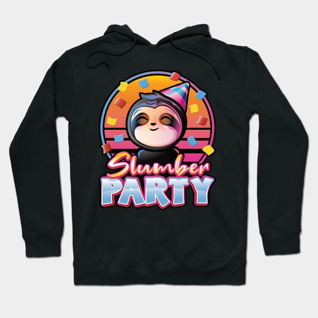 Slumber Party Sloth Hoodie by PnJ